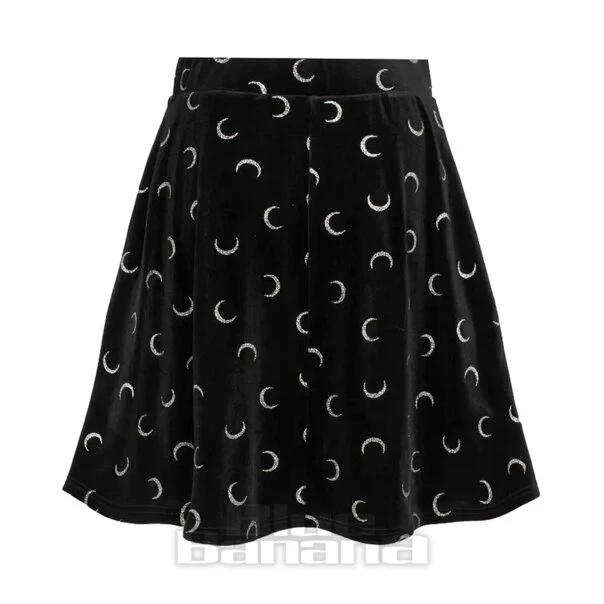 Hell Bunny Misty Moon Skirt (Black) 10 Hell Bunny Misty Moon Skirt (Black) - Image 8