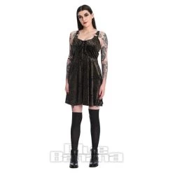 Banned Vixen Leopard Print Dress (Black)