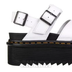 Dr. Martens Dr Martens Voss II Quad Platform Sandals (White) -Unique Clothing&Accessories 5263c27f05a9e7ea3434ba8af681