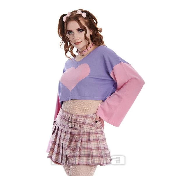 Banned Nori Jumper (Pink/Lilac) 5 Banned Nori Jumper (Pink/Lilac) - Image 3