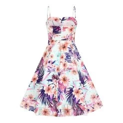 H&R London Floral Ida Swing Dress (Multi) 11 H&R London Floral Ida Swing Dress (Multi) -Unique Clothing&Accessories 5664d4aabc0a66aebde0c58b61bb