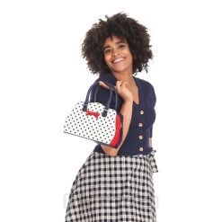 Banned Cherry Check Skirt (Navy) -Unique Clothing&Accessories 56f02bacd7b45a6a1aa02d1d016f 151951 c