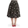 Banned Anchor Pinup Skirt (Black) -Unique Clothing&Accessories 5bc4c89938a6498f44933241e400