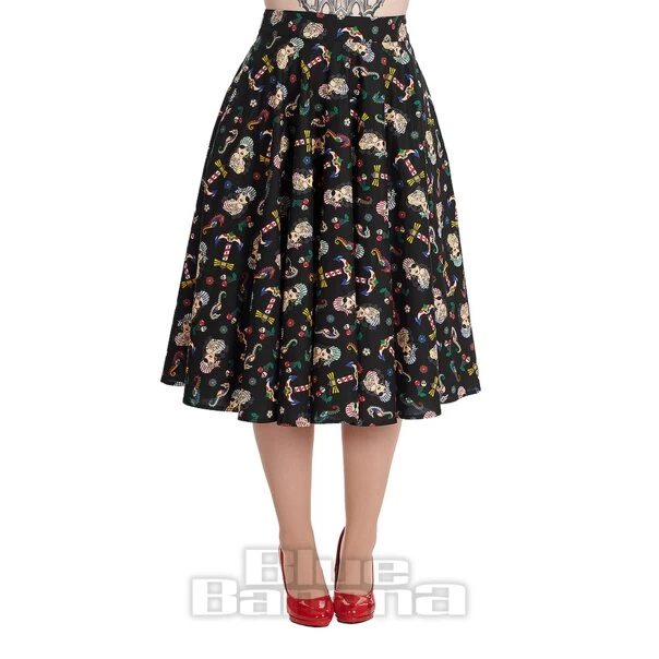 Banned Anchor Pinup Skirt (Black) 3 Banned Anchor Pinup Skirt (Black)