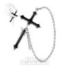 Alchemy Gothic Impalare Cross Earring (Single) -Unique Clothing&Accessories 60599 v2