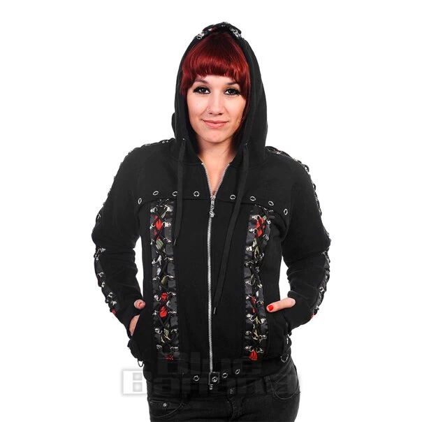 Banned Pixie Skull Hoodie (Black) 5 Banned Pixie Skull Hoodie (Black) - Image 3