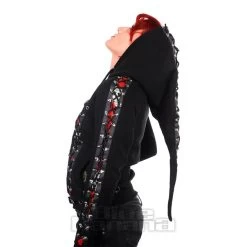Banned Pixie Skull Hoodie (Black) 12 Banned Pixie Skull Hoodie (Black) -Unique Clothing&Accessories 61526 d
