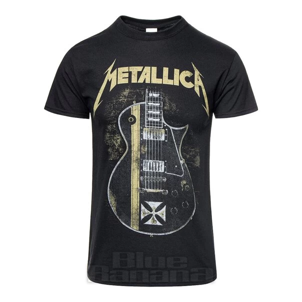 Official Metallica Hetfield Iron Cross T Shirt (Black) 3 Official Metallica Hetfield Iron Cross T Shirt (Black)