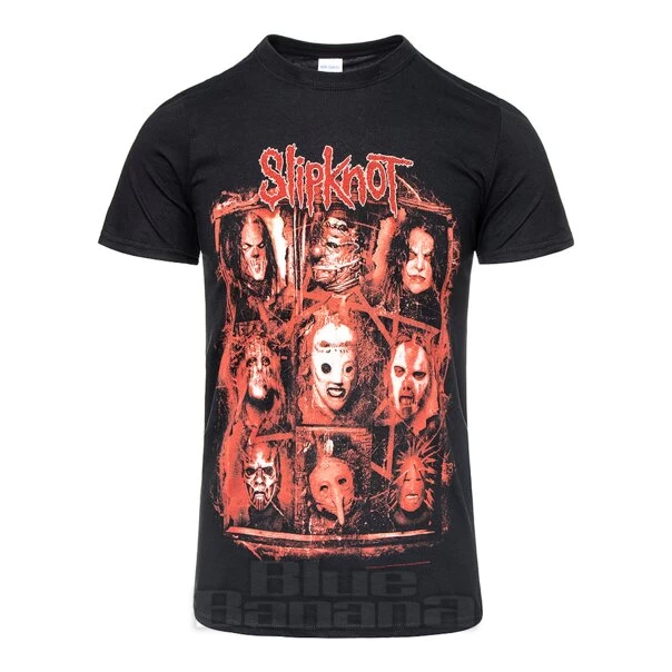 Official Slipknot Rusty Face T Shirt (Black) 3 Official Slipknot Rusty Face T Shirt (Black)