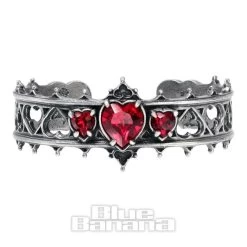 Alchemy Gothic Elizabethan Bangle -Unique Clothing&Accessories 68630 red b