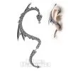 Alchemy Dragons Lure Right Earring (Silver) -Unique Clothing&Accessories 68633 v2
