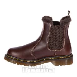 Dr. Martens Dr Martens 2976 Leonore Classic Faux Fur Boots (Dark Brown) -Unique Clothing&Accessories 6effaa37da17f78b5dca6bacbeba