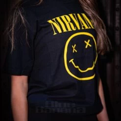 Official Nirvana Smiley Face T Shirt (Black) -Unique Clothing&Accessories 70649de63639d67750bdf925e08e nirvana smiley tshirt
