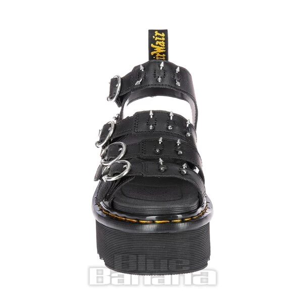 Dr. Martens Dr Martens Blaire Quad Hardware Pierced Sandals (Black) 7 Dr. Martens Dr Martens Blaire Quad Hardware Pierced Sandals (Black) - Image 5
