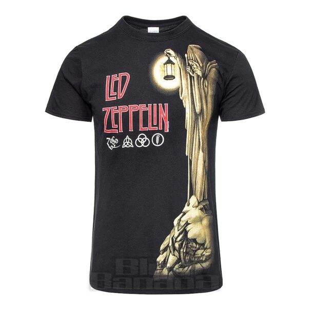 Official Led Zeppelin Hermit T Shirt (Black) 3 Official Led Zeppelin Hermit T Shirt (Black)