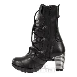 New Rock M.TR003-S1 Trail Heeled Boots (Black) -Unique Clothing&Accessories 77286 b v3