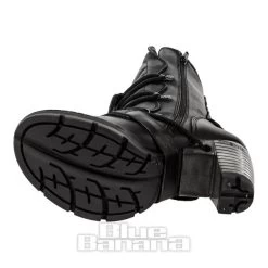 New Rock M.TR003-S1 Trail Heeled Boots (Black) -Unique Clothing&Accessories 77286 c v3