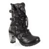 New Rock M.TR003-S1 Trail Heeled Boots (Black) 1 New Rock M.TR003-S1 Trail Heeled Boots (Black) -Unique Clothing&Accessories 77286 v3