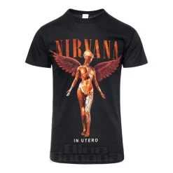 Official Nirvana In Utero T Shirt (Black)