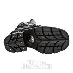 New Rock M.1044-S1 M8 Heeled Boots (Black) -Unique Clothing&Accessories 78970 m 1044 s1 e