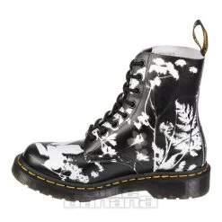 Dr. Martens Dr Martens 1460 Phantom Flower Boots (Black/White) -Unique Clothing&Accessories 78d956d2c411dc7c8bb544087ef3