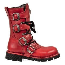 New Rock M.1473-S12 Comfort Light Calf Boots (Red) -Unique Clothing&Accessories 79080 m 1473 s12 a