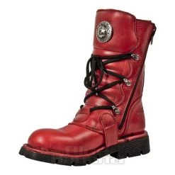 New Rock M.1473-S12 Comfort Light Calf Boots (Red) -Unique Clothing&Accessories 79080 m 1473 s12 c