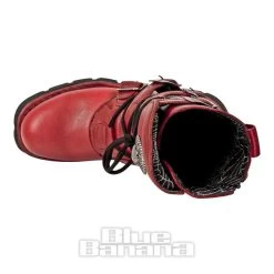 New Rock M.1473-S12 Comfort Light Calf Boots (Red) -Unique Clothing&Accessories 79080 m 1473 s12 f