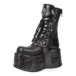 New Rock M.1473-S3 Space Platform Boots (Black) -Unique Clothing&Accessories 79098 m 1473 s3 c