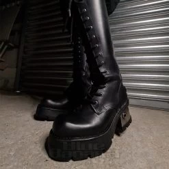 New Rock M.236-S1 M8 High Boots (Black) -Unique Clothing&Accessories 79529 m 236 s1 h