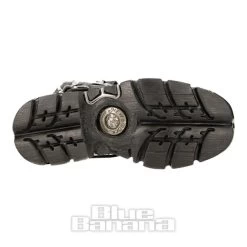 New Rock M.373-S7 Reactor Vegan Boots (Black) -Unique Clothing&Accessories 79917 e v2