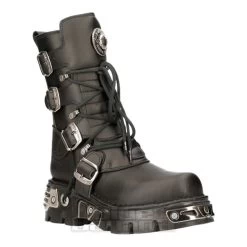 New Rock M.373-S7 Reactor Vegan Boots (Black)