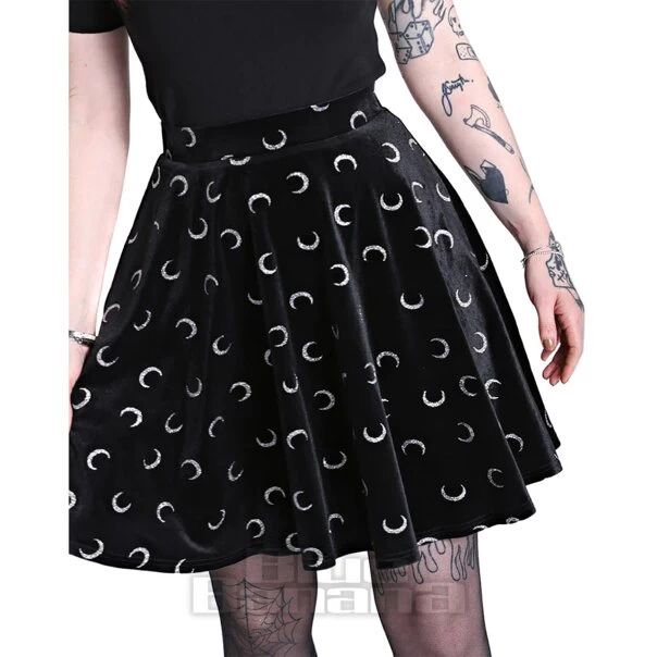 Hell Bunny Misty Moon Skirt (Black) 5 Hell Bunny Misty Moon Skirt (Black) - Image 3