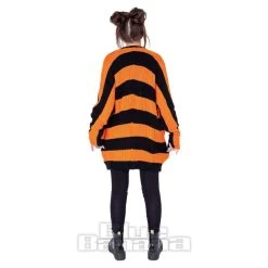 Heartless In A Daze Cardigan (Black/Orange) -Unique Clothing&Accessories 7f6335d2889c3cd416a7a369adce 151780 d