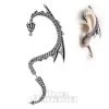 Alchemy Gothic Dragons Lure Left Earring (Silver) -Unique Clothing&Accessories 80006 v2