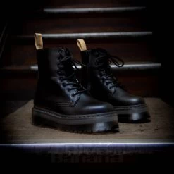 Dr. Martens Dr Martens Vegan Jadon II Boots (Mono Black) -Unique Clothing&Accessories 811659d9a1ece5920eb8fa5d8214 dm vegan jadon 2 mono 2