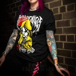 Official Ice Nine Kills Yellow Coat T-Shirt (Black) -Unique Clothing&Accessories 82ceda6dd0ca4a55f0ac4c09f7b8 ice nine kills t shirt yellow cat coat black