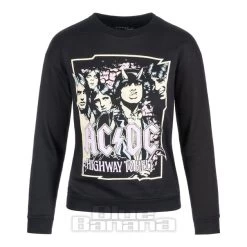 Official AC/DC Highway To Hell Crew Neck Sweatshirt (Black)