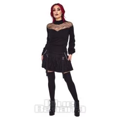 Jawbreaker Spiderweb Jumper (Black) -Unique Clothing&Accessories 86a18bfb1a4ab6931c3730ed50db
