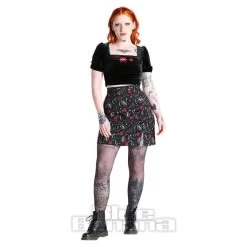 Hell Bunny Lilith Skirt (Black) -Unique Clothing&Accessories 87bb1361c29c32bf682418a6c6ed