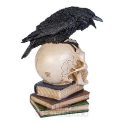 Alchemy Gothic Poe's Raven Figurine (7") -Unique Clothing&Accessories 88327 c v2