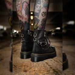 Dr. Martens Dr Martens Jadon Hardware Piercing Boots (Black) -Unique Clothing&Accessories 89da095b3ec18fbd18c27c606f8b 153591 p