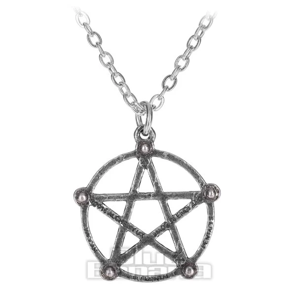 Alchemy Gothic Wiccan Pentacle Pendant 4 Alchemy Gothic Wiccan Pentacle Pendant - Image 2
