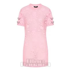 Banned Keiko Net Dress (Pink) 12 Banned Keiko Net Dress (Pink) -Unique Clothing&Accessories 9791a3e16baca197bb58c81be5e2