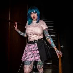 Offical AC/DC 74 Jailbreak T-Shirt (Pink) -Unique Clothing&Accessories 9952a6773eb8ac1f7bc359d19fbc acdc 74 jailbreak pink