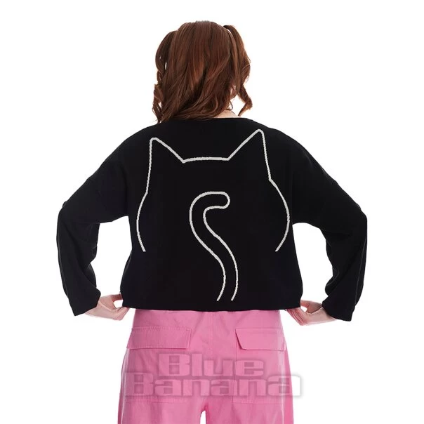 Banned Haru Jumper (Black) 9 Banned Haru Jumper (Black) - Image 7