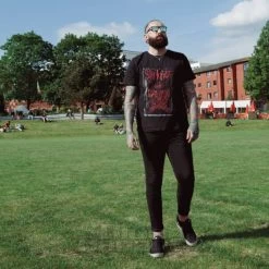 Official Slipknot Dead Effect T Shirt (Black) -Unique Clothing&Accessories a02e379b2f85538ab95ce0e752d0