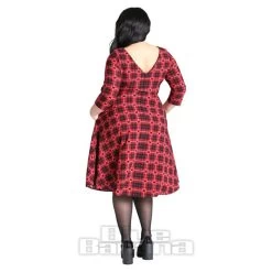 Hell Bunny Date Night Midi Dress (Red) 16 Hell Bunny Date Night Midi Dress (Red) -Unique Clothing&Accessories a40fe3e4d995b3b765865ba712f6