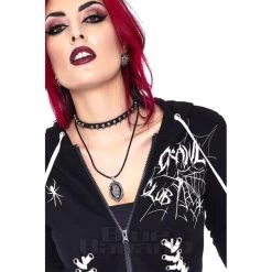 Jawbreaker Rabbit Ears Hoodie (Black) -Unique Clothing&Accessories a5581bbbc07a864b0834140a8685