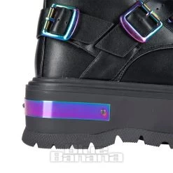 KOI FOOTWEAR Koi Cosmic Fire Platform Boots (Black) -Unique Clothing&Accessories ac8b52181888e8d4cd4418bde987 153337 i